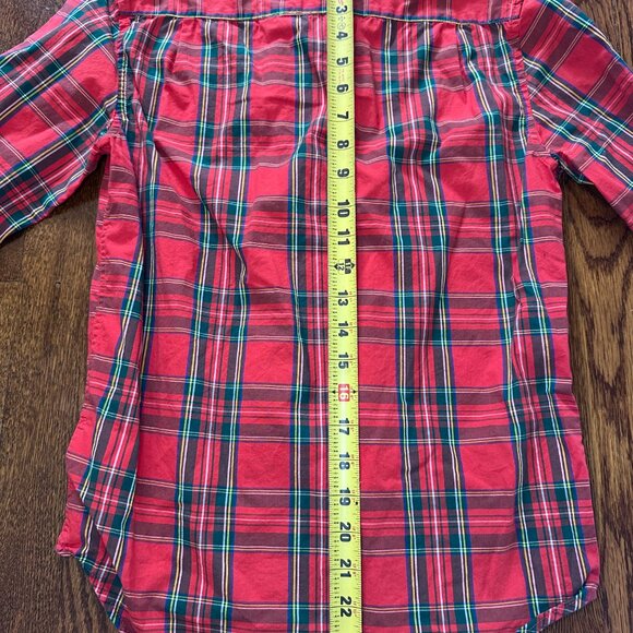 Boys J. Crew Crewcuts Size 12 Plaid Shirt - Picture 5 of 6